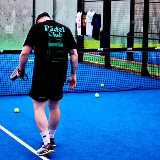 Dragon Padel Unisex T-Shirt - The Padel Club (Black)